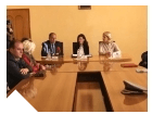 Ministrja e Drejtësisë, znj. Etilda Gjonaj, gjatë vizitës së saj në Kukës