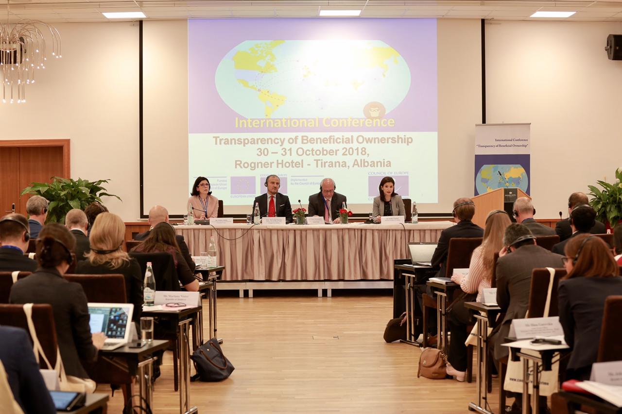 Ministrja Gjonaj në konferencën e KiE: Shqipëria, rezultate konkrete në luftën kundër krimit të organizuar dhe pastrimit të parave