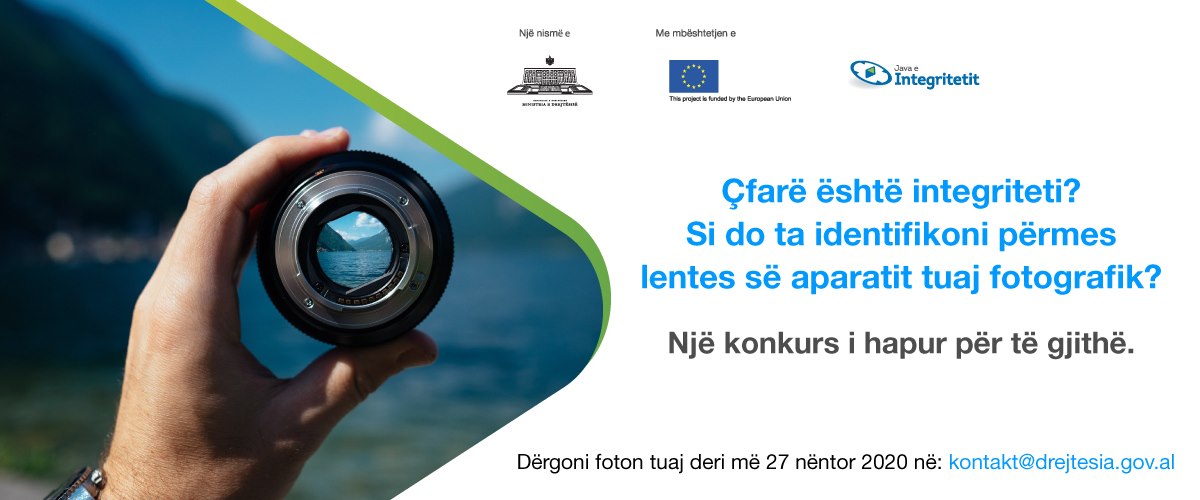 Konkursi i Fotografisë “Integriteti përmes lenteve të mia”