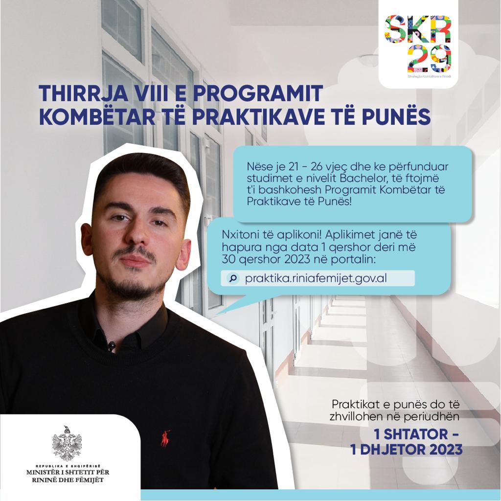 Thirrja VIII, Programi Kombëtar i Praktikave të Punës